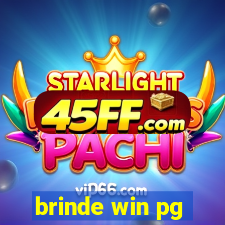 brinde win pg